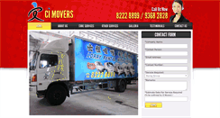 Desktop Screenshot of cimovers.com.sg